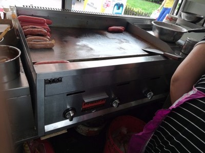 Teppanyaki Grill Table - Piastra a gas commerciale Teppanyaki Friggitrice