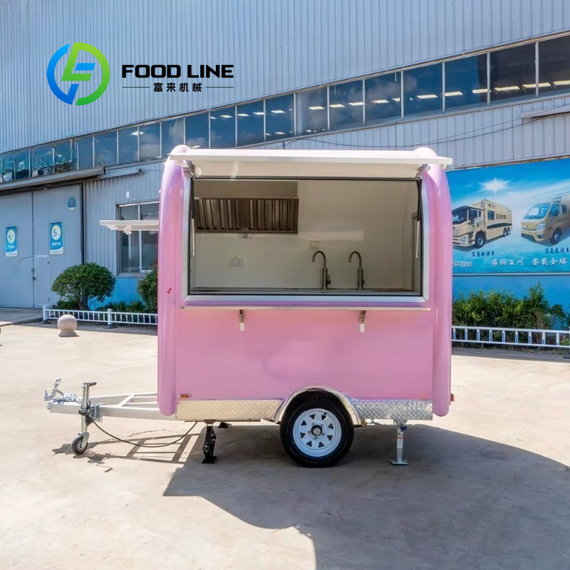 Commercial Kitchen Stove - Food Truck Rosa Vintage Personalizzato con