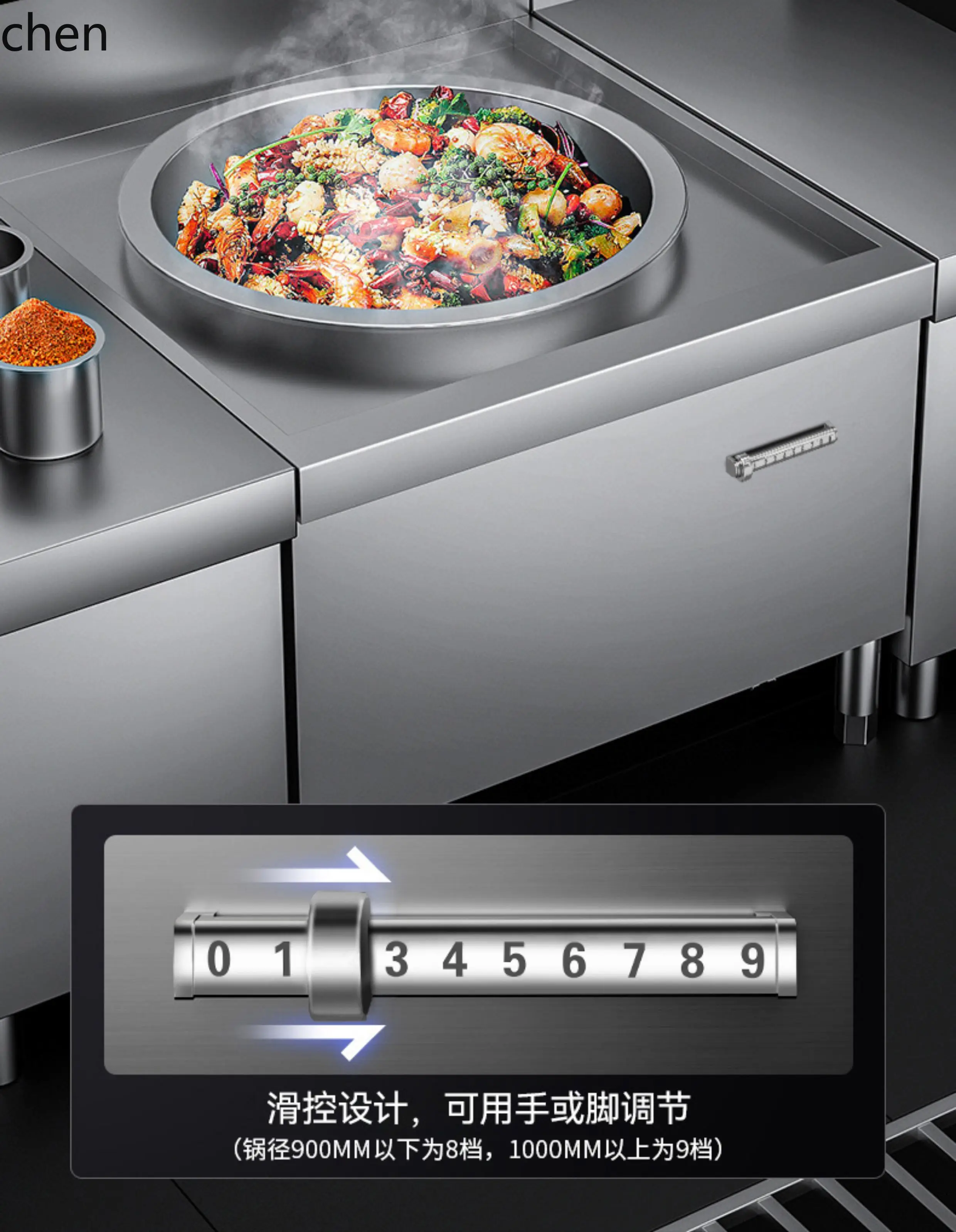 Commercial Kitchen Stove - Fornello a induzione commerciale ZML, fornello