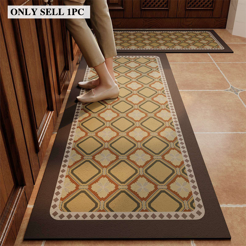 Commercial Kitchen Non Slip Flooring - Tappeto da cucina in PVC impermeabile,