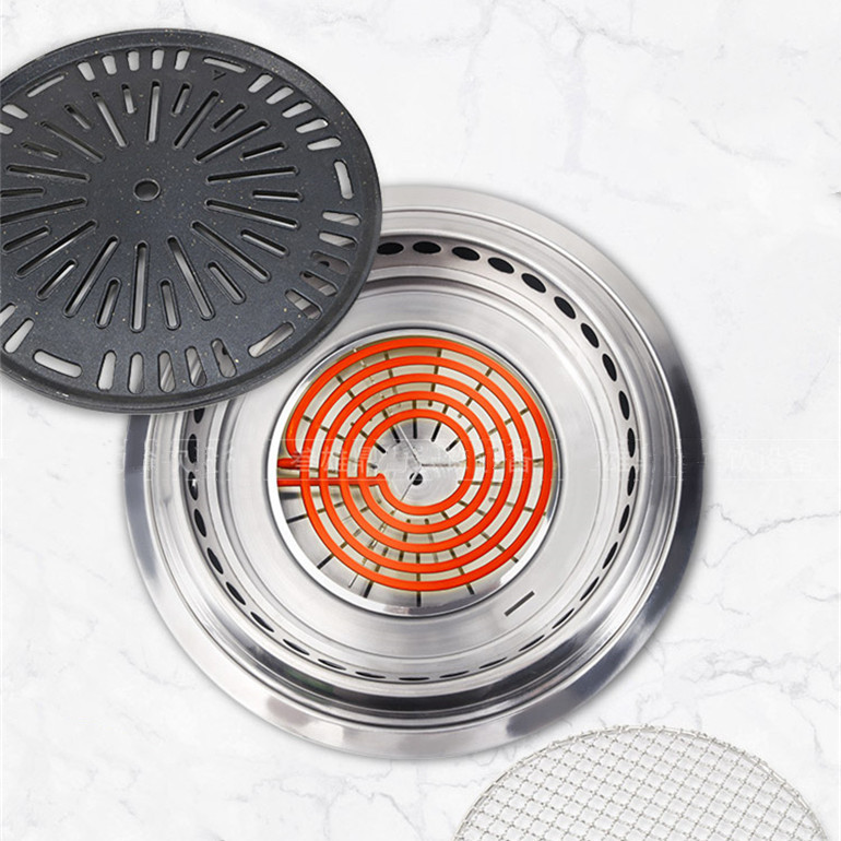 Teppanyaki Grill Table - Griglia da tavolo elettrica commerciale per