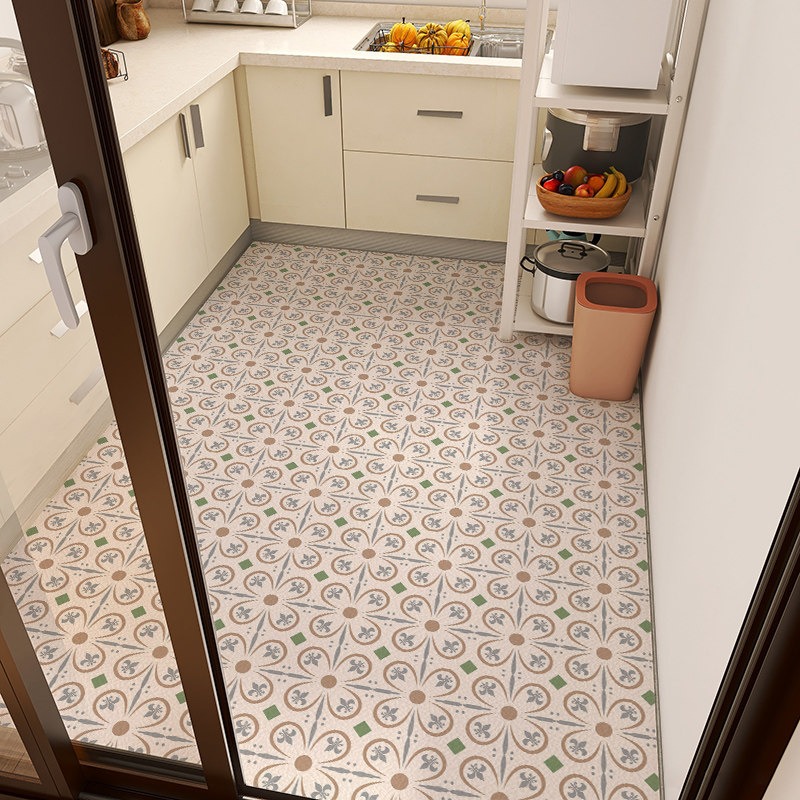 Commercial Kitchen Non Slip Flooring - Tappeto da Cucina Impermeabile in PVC,