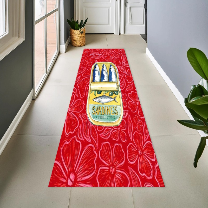 Commercial Kitchen Non Slip Flooring - Tappeto antiscivolo in flanella con stampa