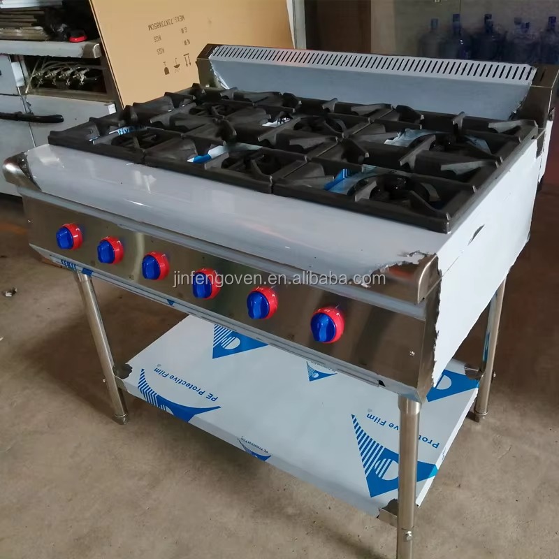 Commercial Kitchen Stove - Attrezzatura da Cucina Commerciale, Fornello a