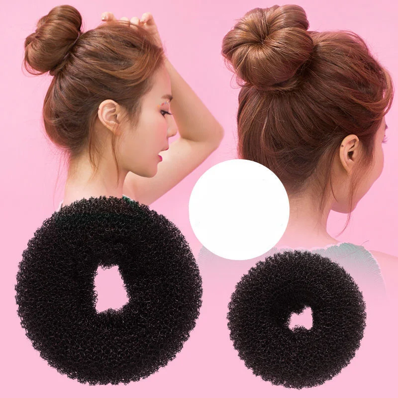 Donut Making Machine - 6/8/9.5 centimetri Nero/Marrone/Bianco Magic Hair Bun