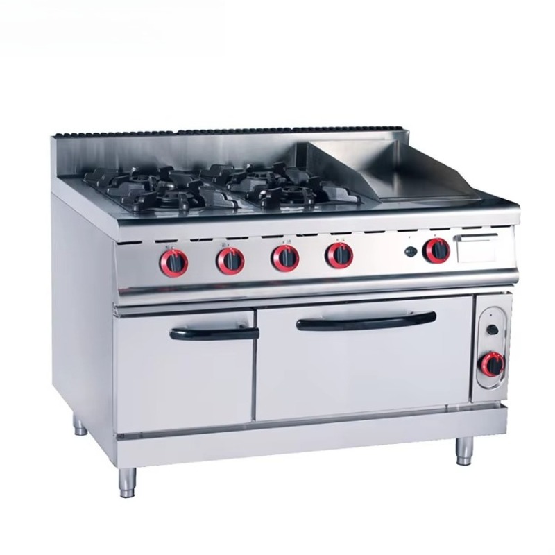 Commercial Kitchen Supplier - Forno Combinato Commerciale con Grill, Friggitrice
