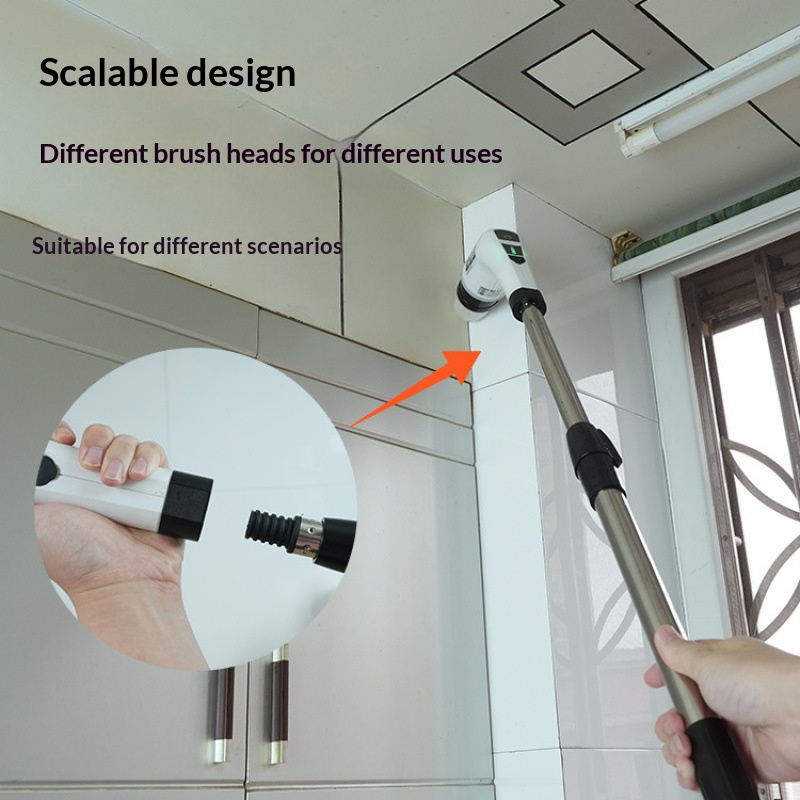 Commercial Kitchen Cleaning - HOMEFISH Spazzola Elettrica Senza Fili per