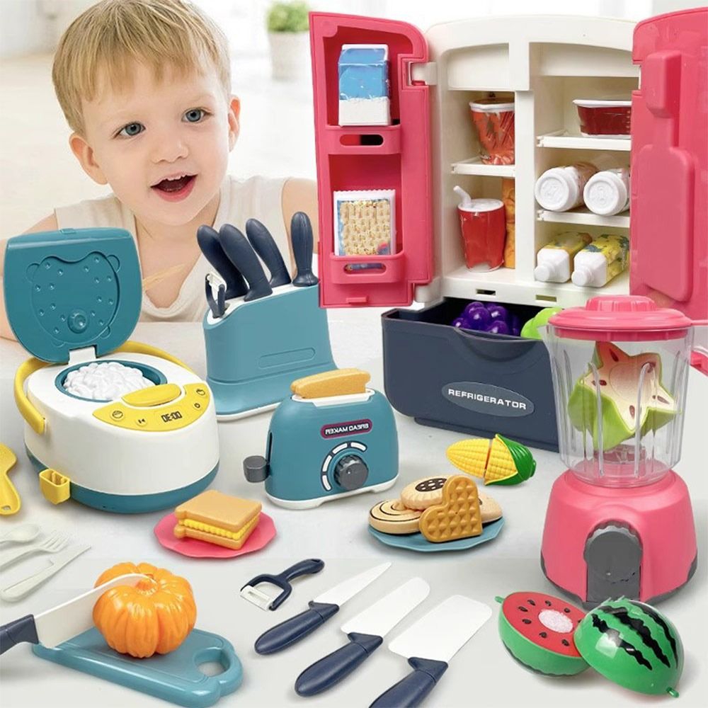 Commercial Kitchen Stove - Divertente Set da Cucina Multicolore in