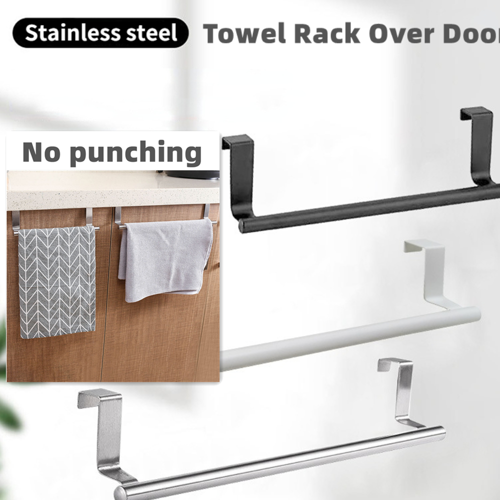 Commercial Kitchen Wall Shelves - 1/2 pezzi portasciugamani sopra porta portasciugamani