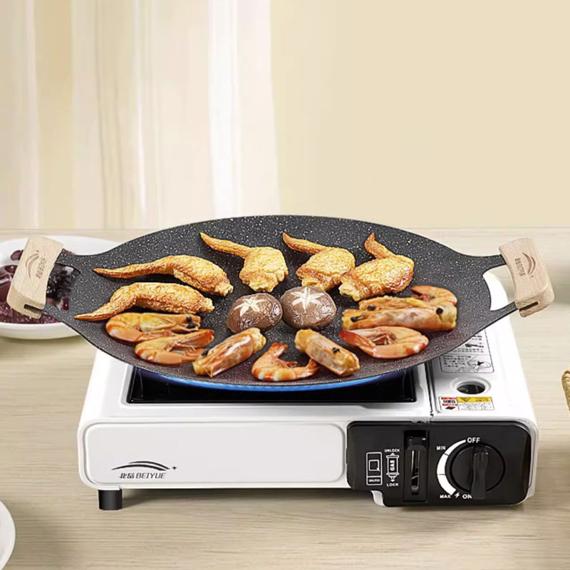 Teppanyaki Grill Table - ﻿ Piastra per Barbecue da Campeggio