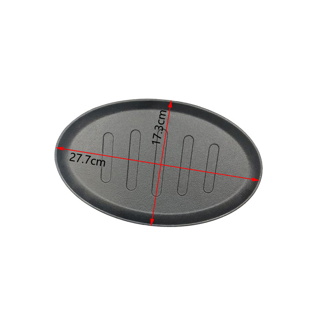 Teppanyaki Grill Table - Set di 3 piatti ovali in