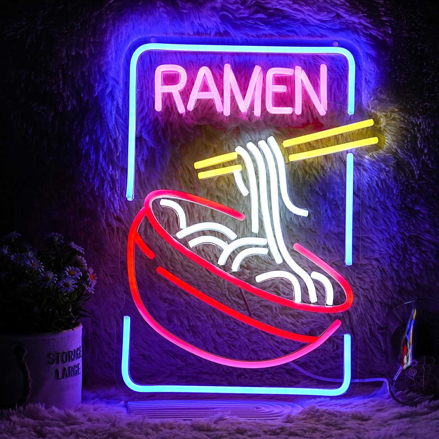 Insegna al neon con ciotola pe - Commercial Kitchen Japanese recensione e prezzo