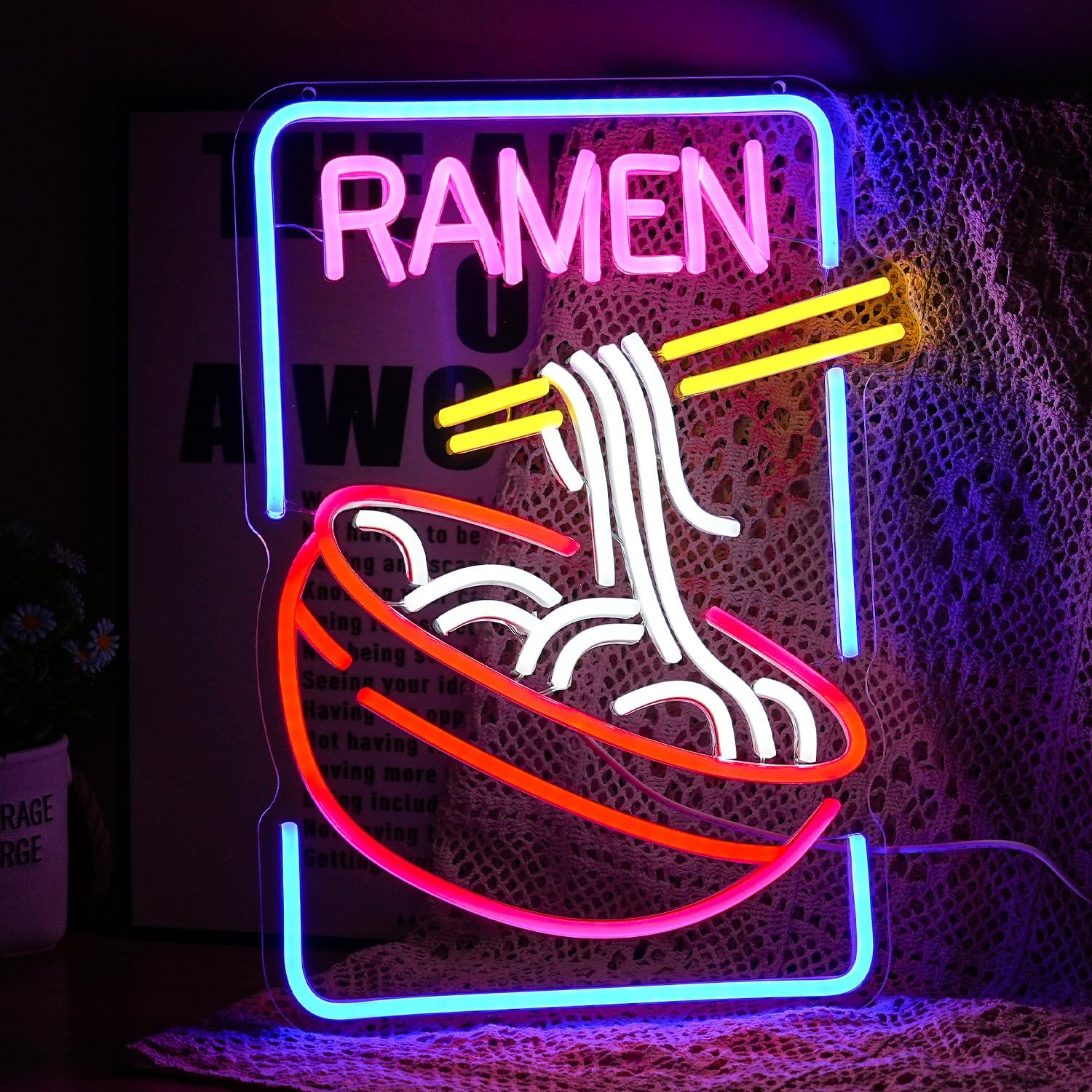 Insegna al neon con ciotola pe - Commercial Kitchen Japanese recensione e prezzo