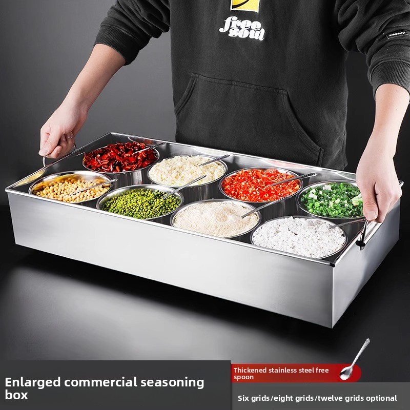 Scatola per condimenti in acci - Commercial Kitchen Management recensione e prezzo