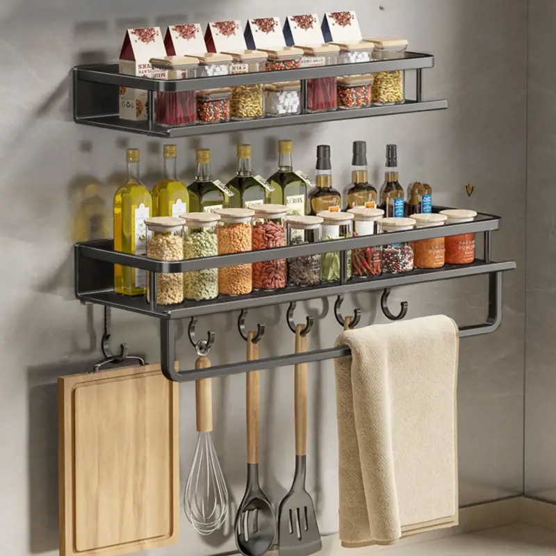 Portaspezie da cucina multifun - Commercial Kitchen Wall Shelves recensione e prezzo