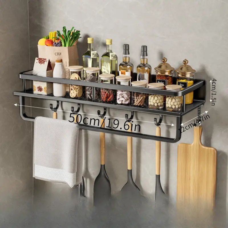 Portaspezie da cucina multifun - Commercial Kitchen Wall Shelves recensione e prezzo