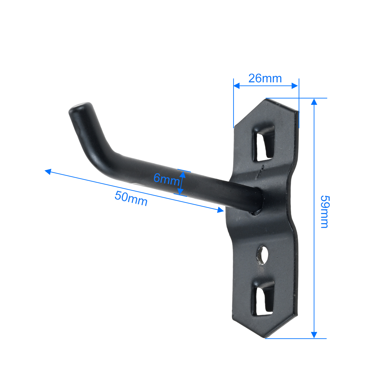 Set da 10 Ganci Neri da 50mm p - Commercial Kitchen Wall Shelves recensione e prezzo