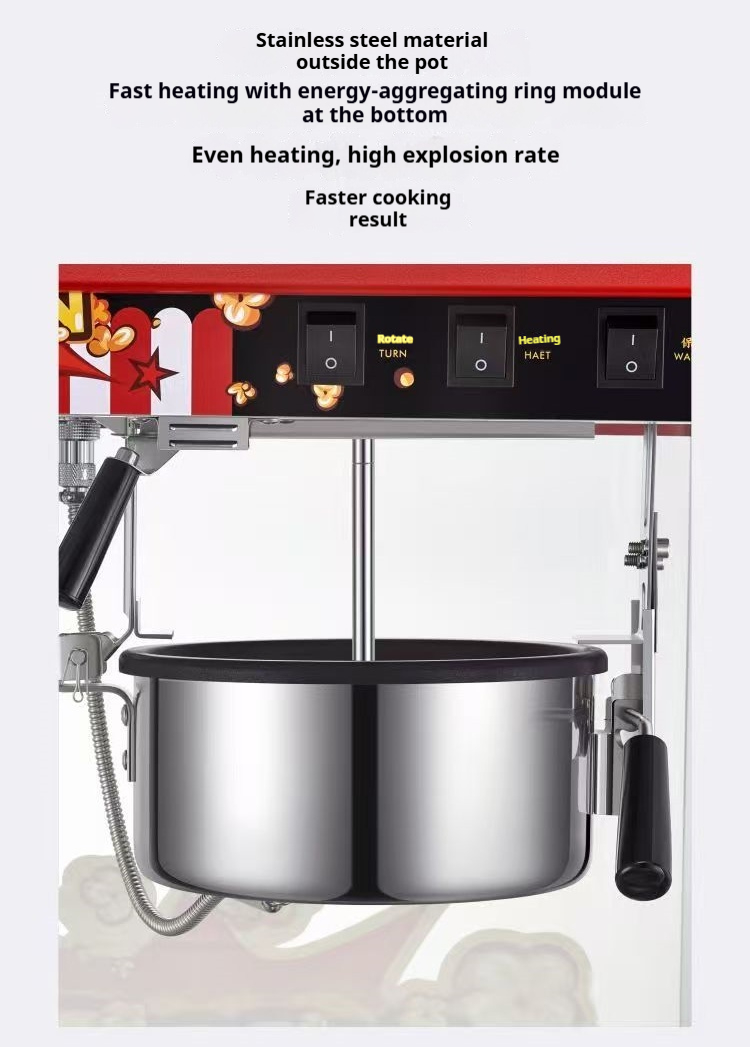La macchina per popcorn commer - Commercial Popcorn Machine recensione e prezzo