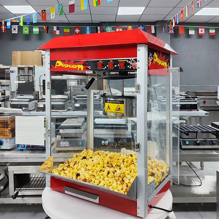 Macchina per popcorn automatic - Commercial Popcorn Machine recensione e prezzo