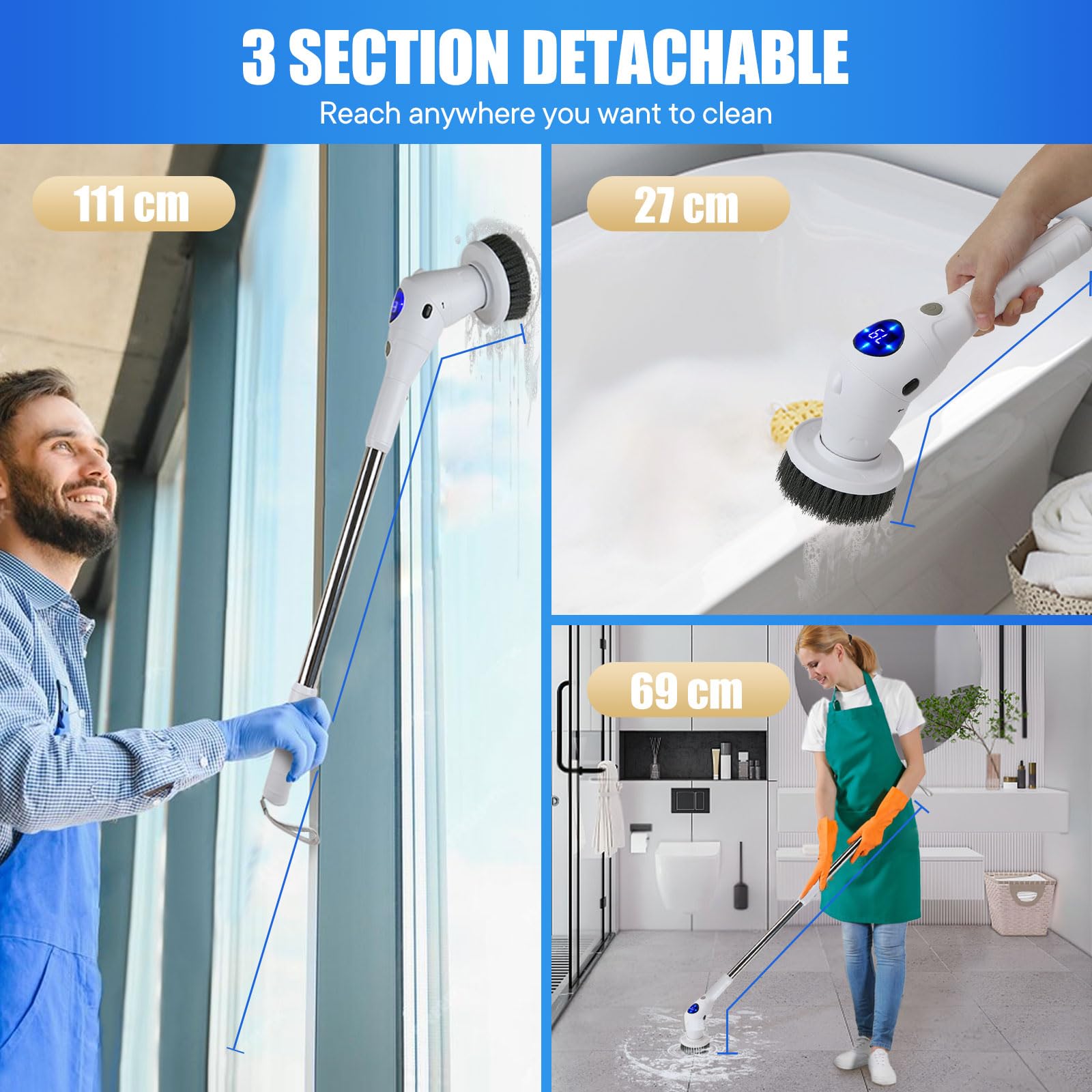 Spazzola per pulizia elettrica - Commercial Kitchen Cleaning recensione e prezzo