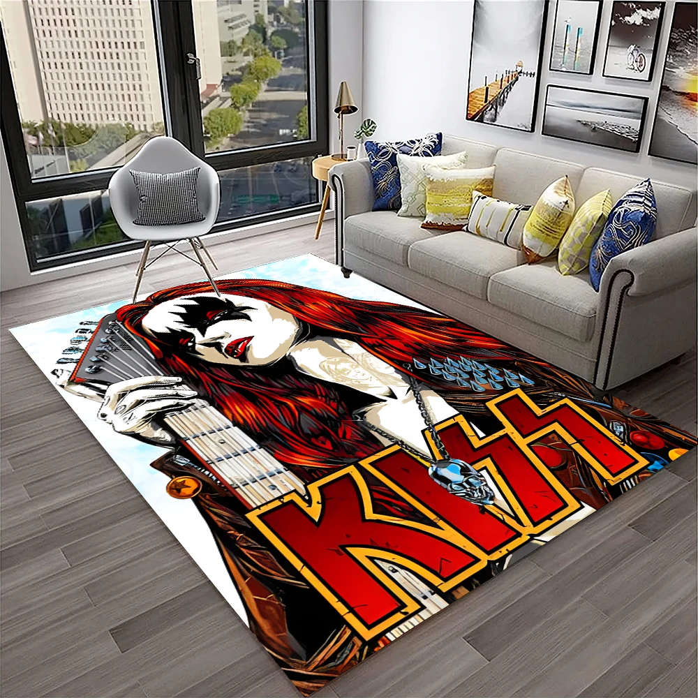 Tappeto retrò KISS Rock Band p - Commercial Kitchen Non Slip Flooring recensione e prezzo