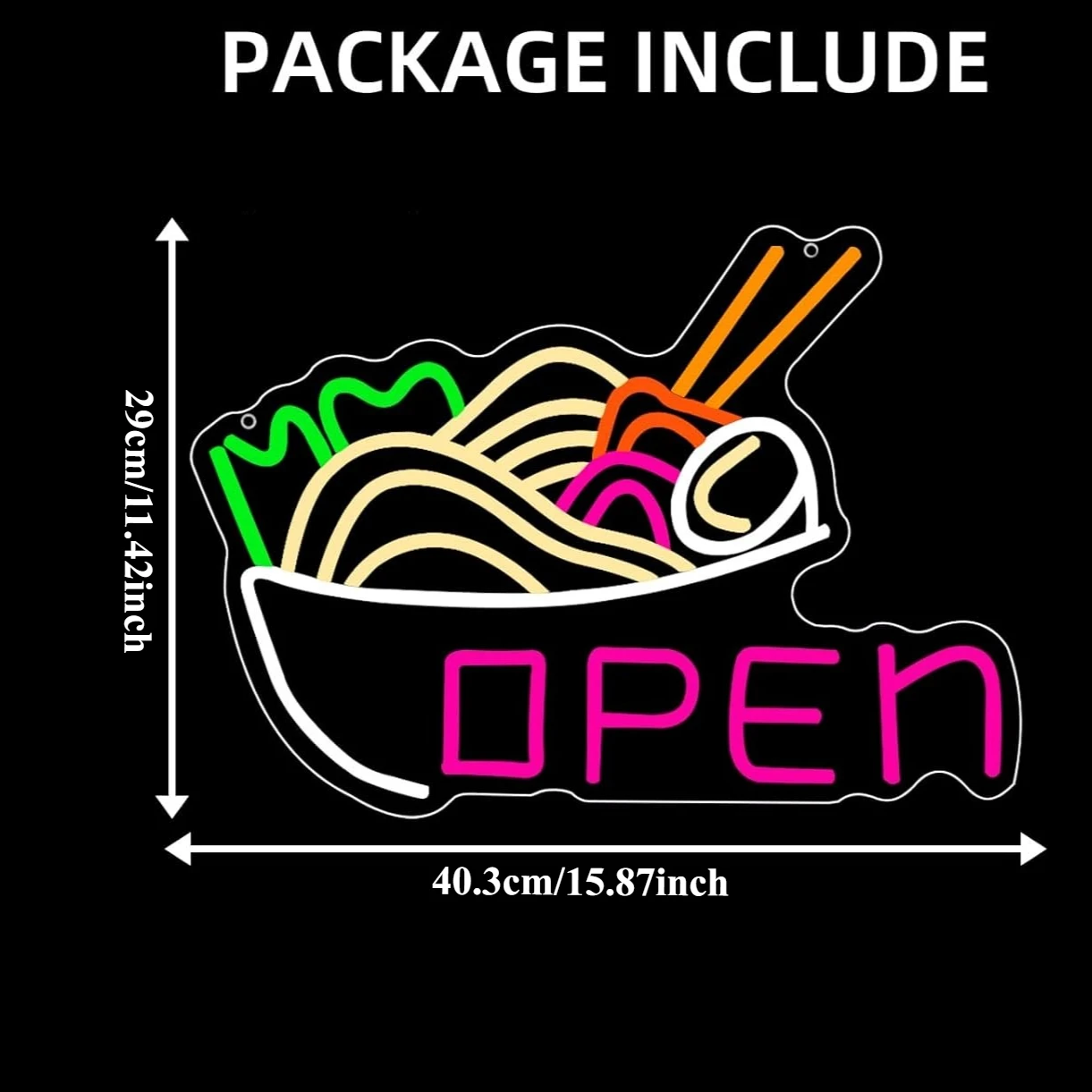 Insegna al Neon LED a Forma di - Commercial Kitchen Japanese recensione e prezzo