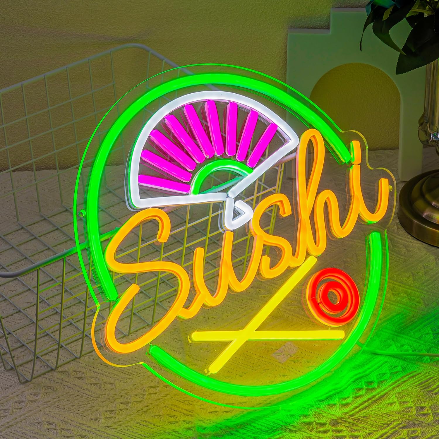 Insegna al neon per sushi per  - Commercial Kitchen Japanese recensione e prezzo