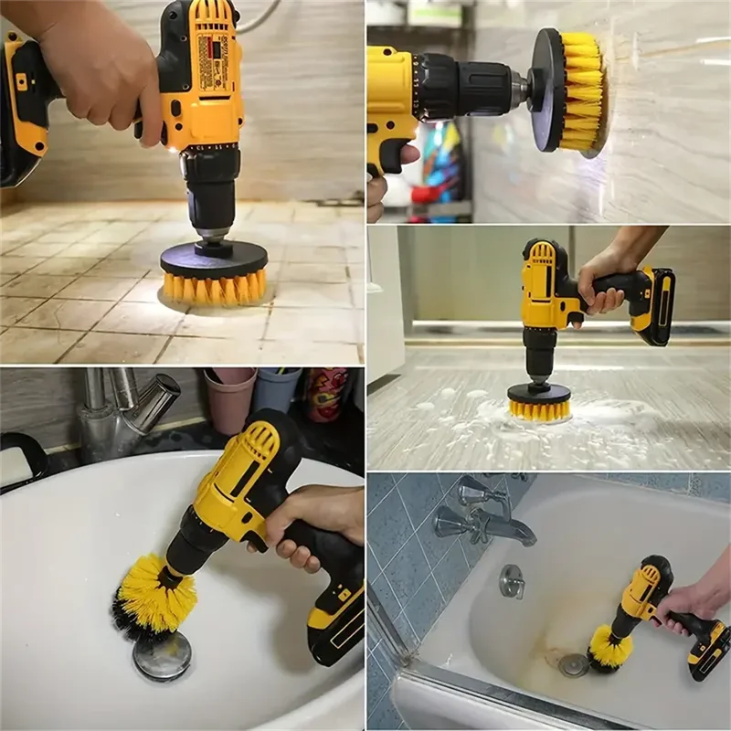Set di 3 spazzole per trapano, - Commercial Kitchen Cleaning recensione e prezzo