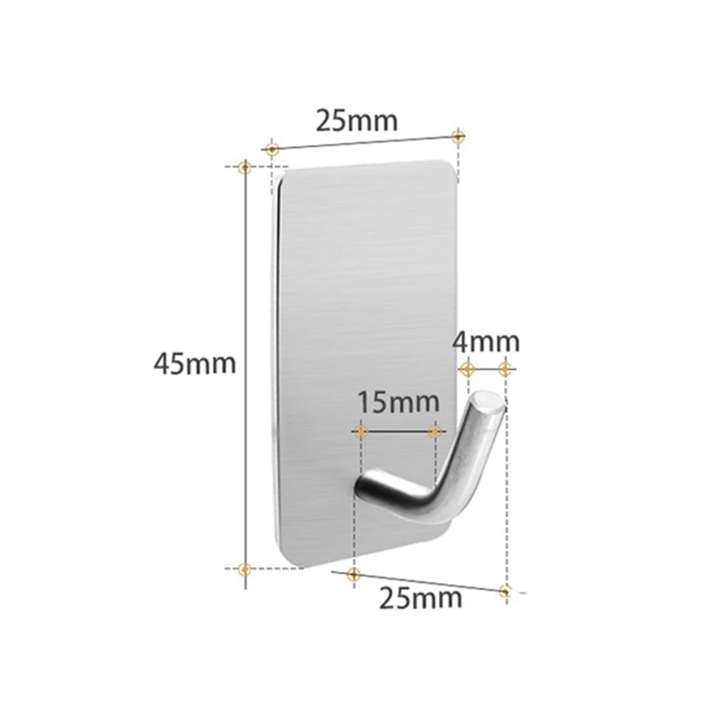 1-10 pezzi gancio autoadesivo  - Commercial Kitchen Wall Shelves recensione e prezzo