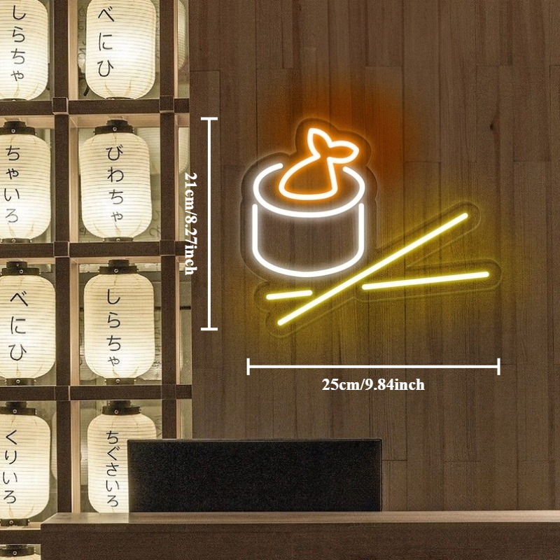 Insegna al Neon LED a Forma di - Commercial Kitchen Japanese recensione e prezzo