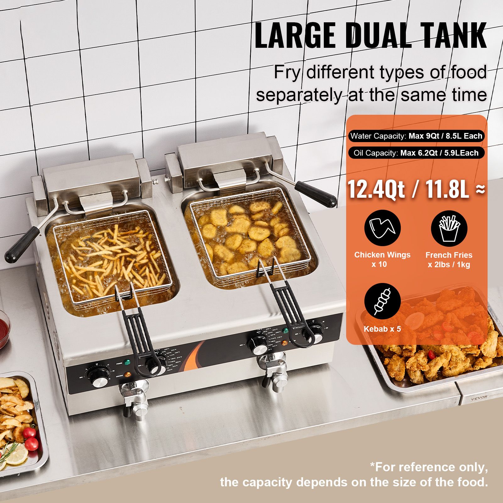 Friggitrice Commerciale da 350 - Commercial Kitchen Use recensione e prezzo