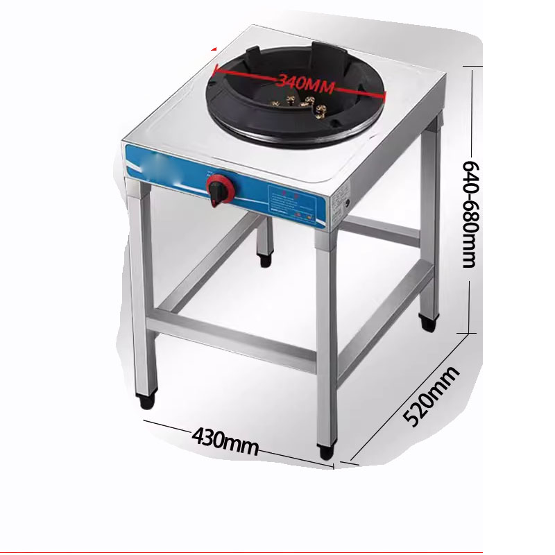 Fornello Commerciale a Fiamma  - Commercial Kitchen Stove recensione e prezzo