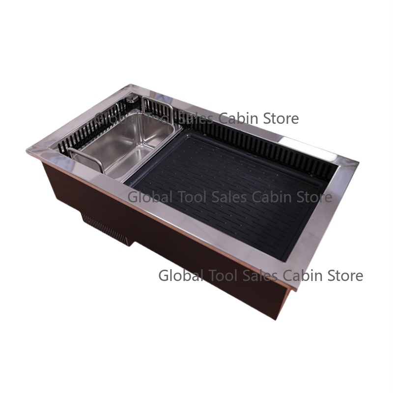 Piatto caldo da tavolo per bar - Teppanyaki Grill Table recensione e prezzo