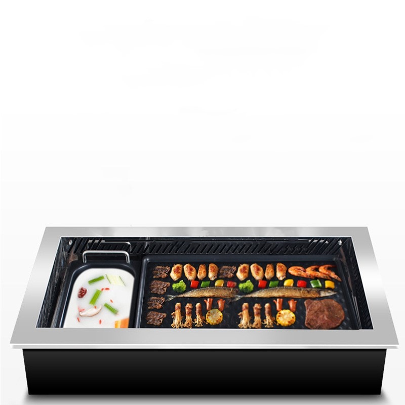 Piatto caldo da tavolo per bar - Teppanyaki Grill Table recensione e prezzo