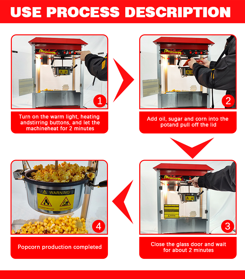 Macchina per Popcorn Commercia - Commercial Popcorn Machine recensione e prezzo